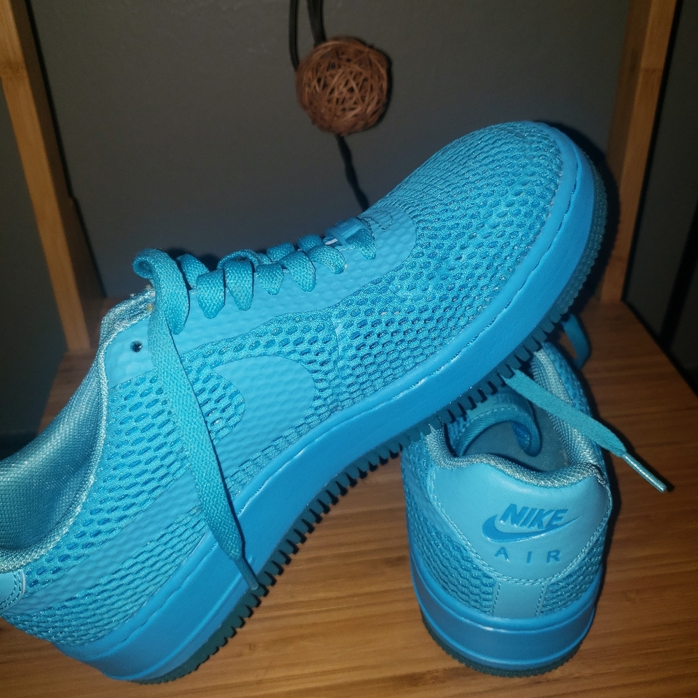 Blue limited EDITION low top Nike air Force 1/one